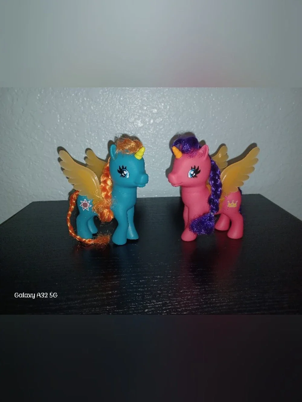 Vintage 90s Gi-Go Wonder Pony Land Unicorn Pegasus Lot of 2